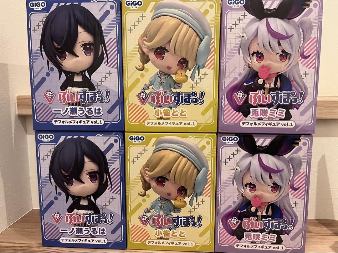 Amazon.co.jp: ぶいすぽ GIGO限定 デフォルメフィギュア 3種2個ずつ