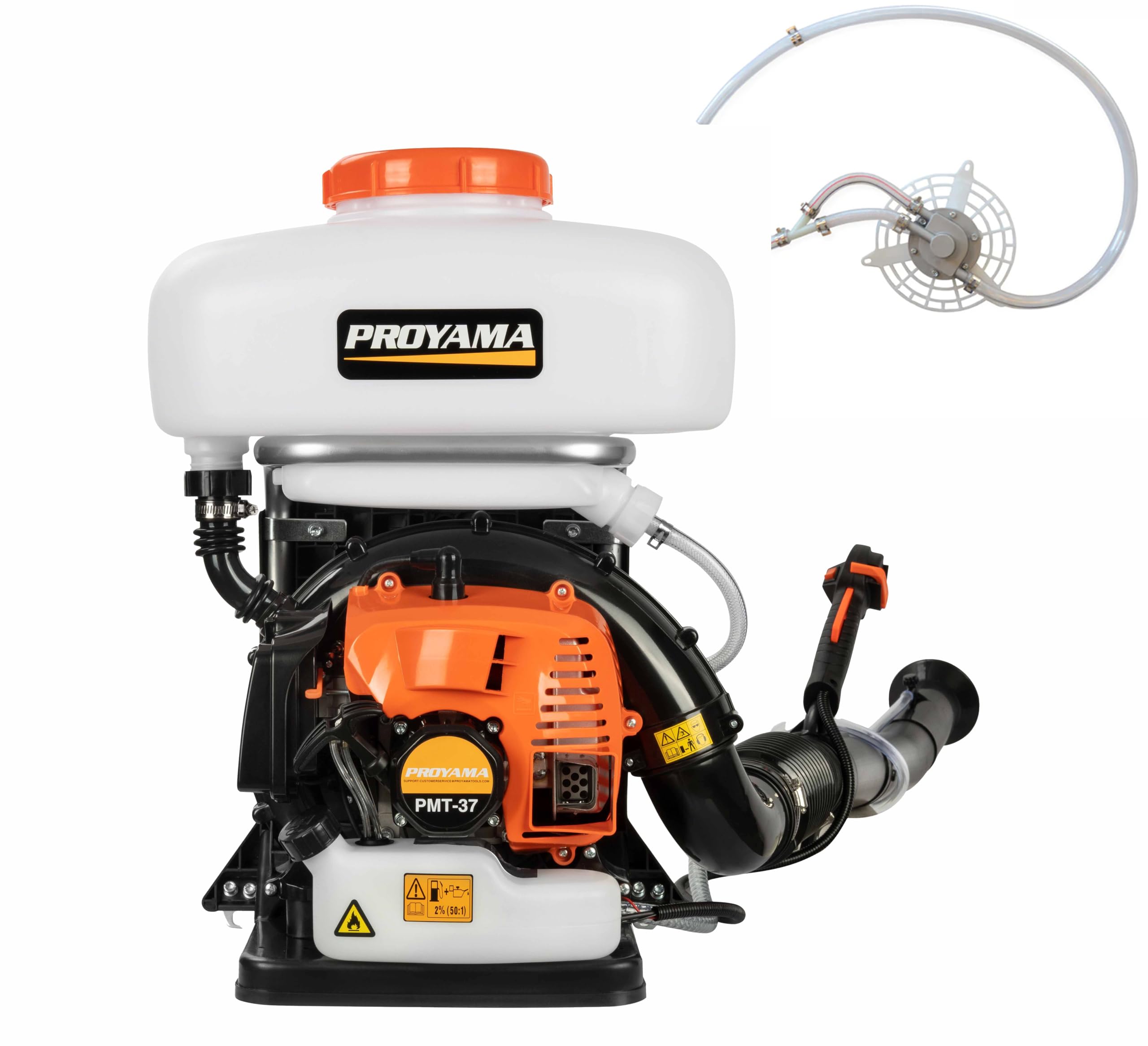Amazon.com : PROYAMA 51.7cc 3 in 1 Gas Powered Sprayer, 3.7 Gallon