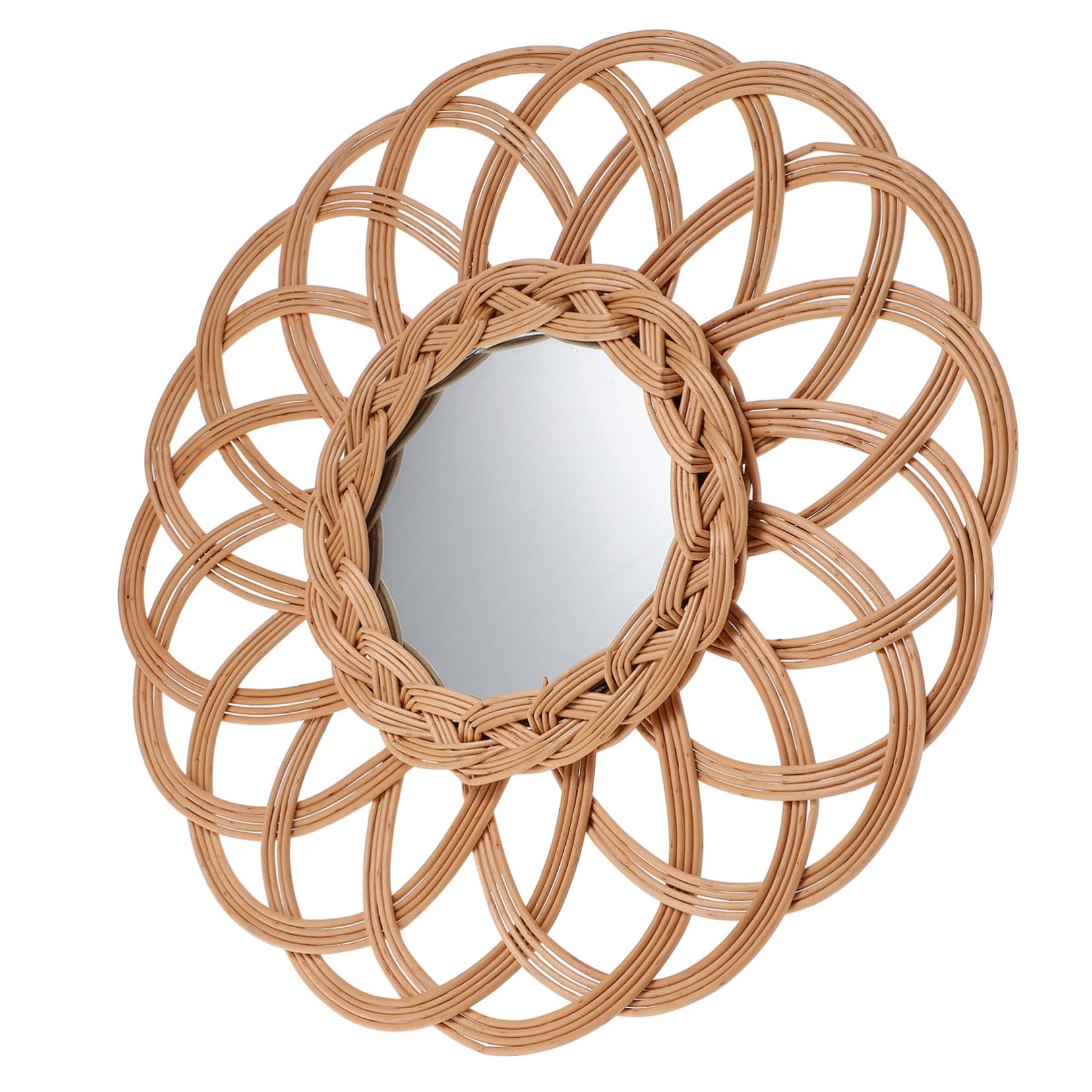 Miroir mural suspendu pour illuminer une chambre sombre