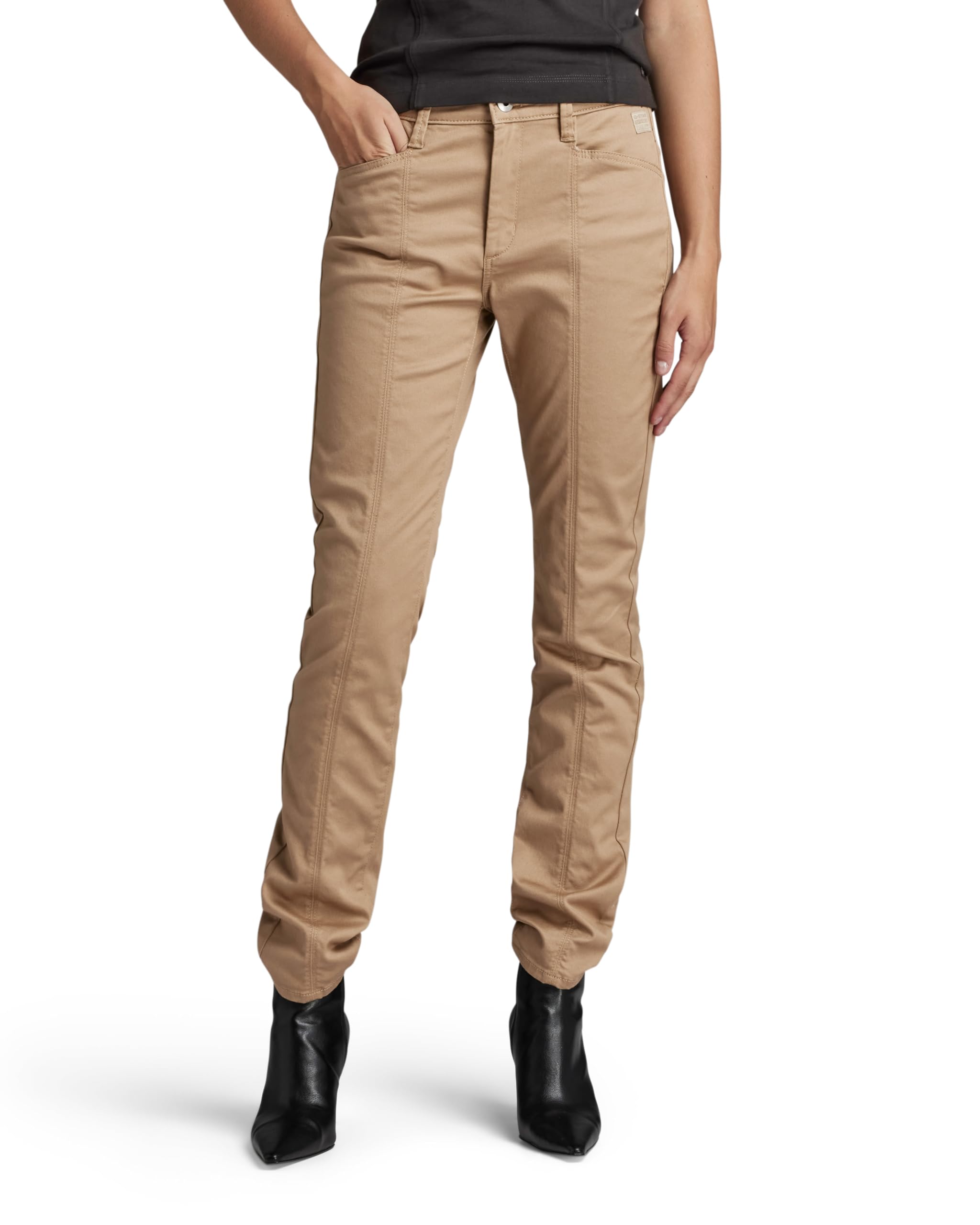 G-Star Women's High Skinny Pants, Beige/khaki (safari D24390-C105-B444), 31W / 34L