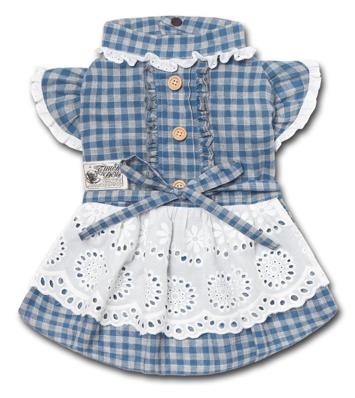 ちこちゃん様❤オーダー♡ふんわりシフォン♡ハンドメイド犬服♡ Amazon.com : Touchdog 'I love Poochi' Classical Fashion Plaid Dog