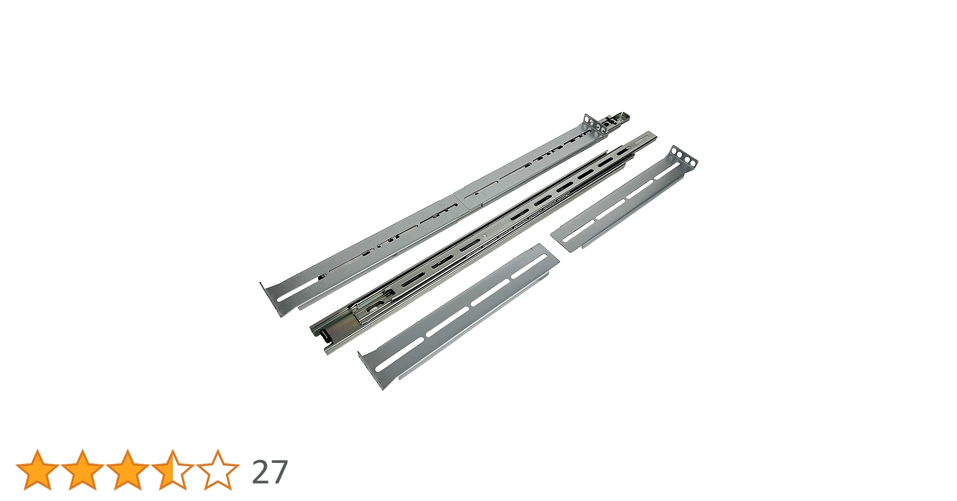 ラックケース 1U 奥行25cm 前後取付レール有 ネジ/ワッシャー ラックケース 1U 奥行25cm 前後取付レール有 ネジ/ワッシャー