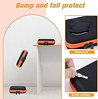 Vista 3 de DHXYZZB Almacenamiento de aceites esenciales, funda de transporte de aceites esenciales, Púrpura, Moderno