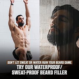 Viking Revolution Beard Pen (2 Pack) - Brown Beard Pencil Filler for Men Lapiz para Barba de Hombre - Beard Filler for Men Waterproof Beard Filling Pen Kit - Long Lasting Beard Filler Pen with Brush