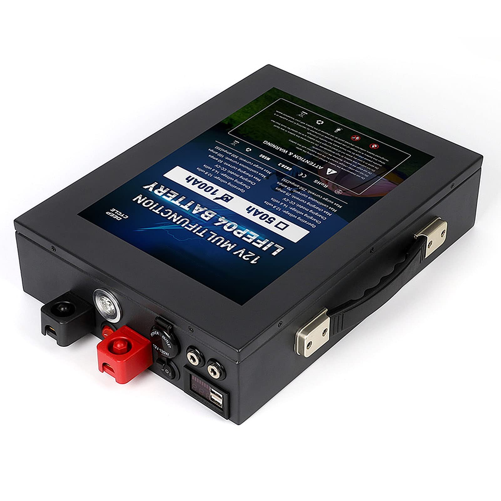 Amazon.co.jp: 【 12V 100AH】リン酸鉄リチウムイオンバッテリー
