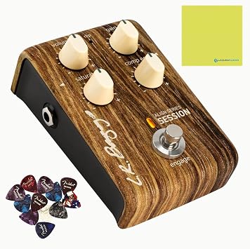 LR Baggs Align Session Bundle, Acoustic Pedal with Picks and Cloth