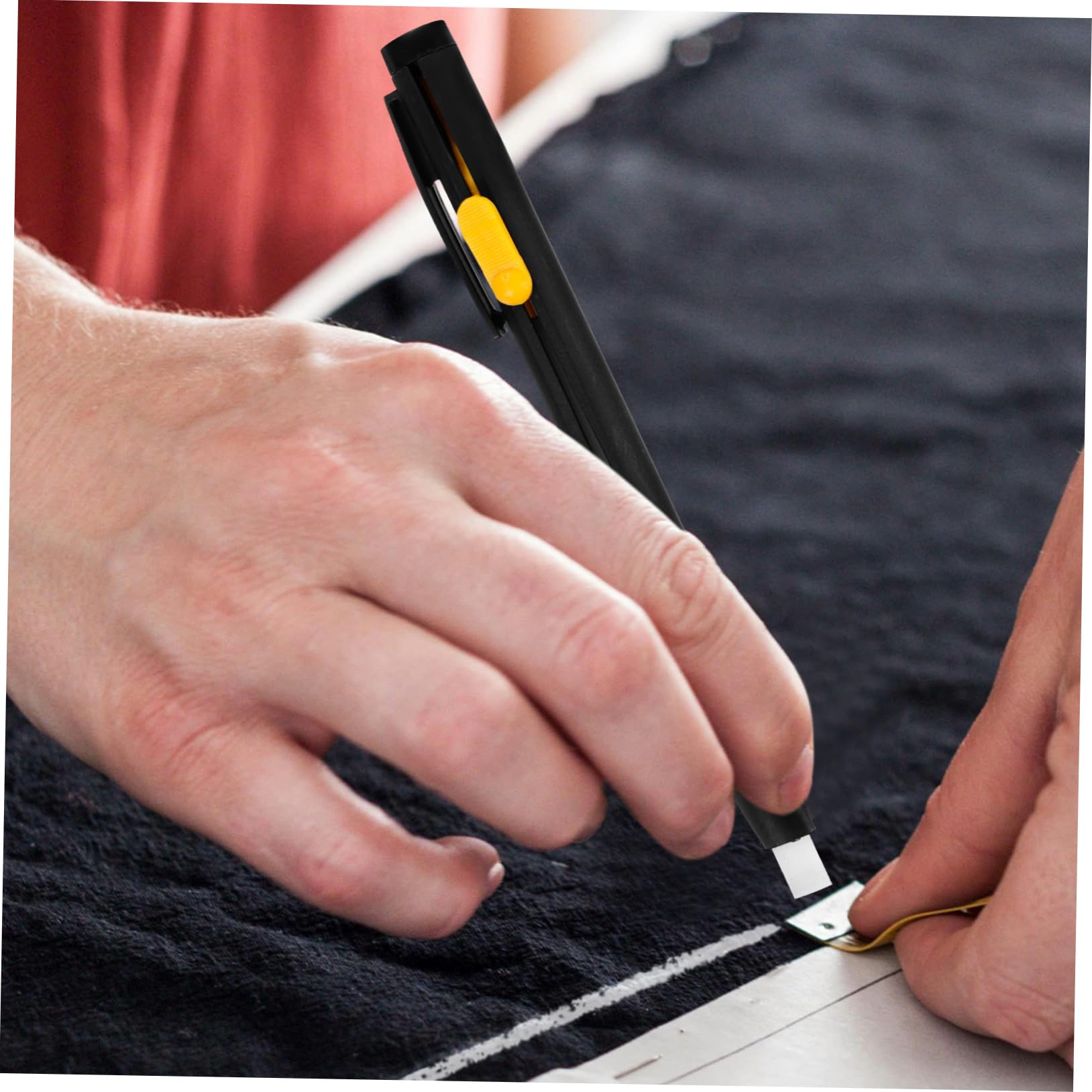 NUOBESTY 8 Sätze Unsichtbarer Zeichenstift Lederkreide-nähzubehör Kreidemarker Aus Leder Diy Kleidung Lederkreide Nähen Von Kreidezubehör Markierungskreidestift Stoffmarker Plastik