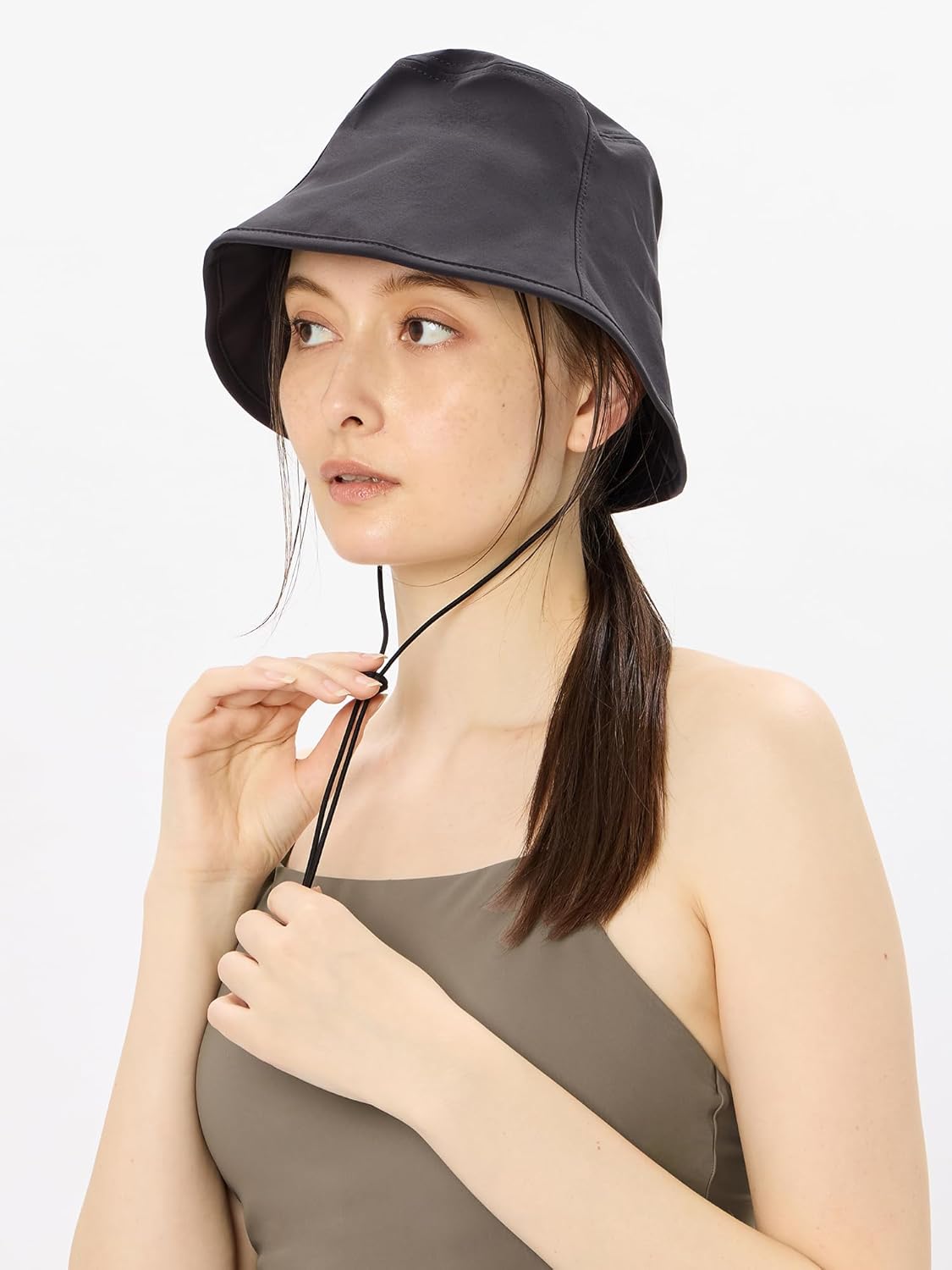 Speedo SE12480 Unisex Voyage Pool Hat Charcoal Grey F