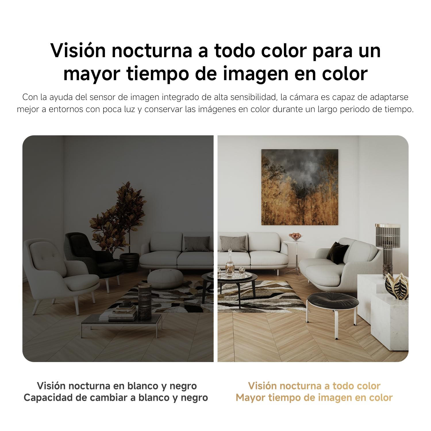 XIAOMI Smart Camera C201 La nitidissima risoluzione HD 1080p protegge ogni angolo della tua casa (Confezione da 2)
