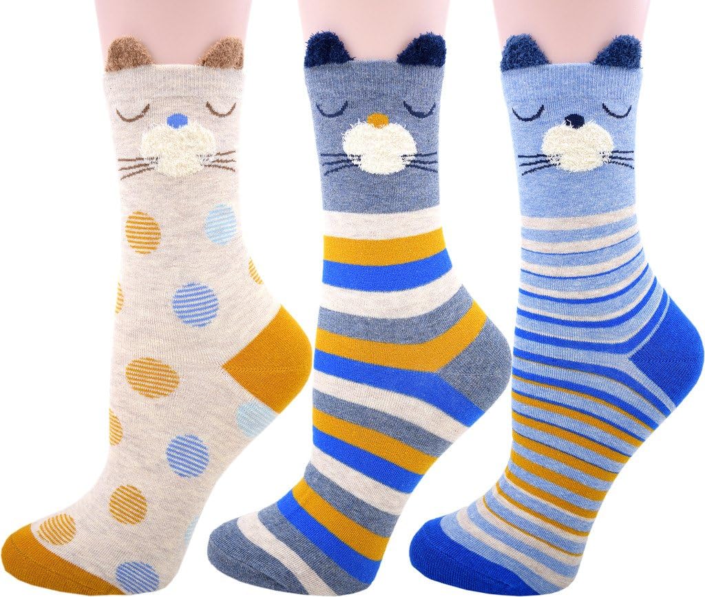 JMEETY® - 3 Pares - Calcetines - Para Mujer (JMEETYSOCKO31B)