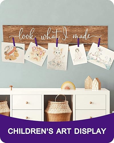 Vista 57 de Alfileres de ropa de madera para manualidades, pinzas de cierre de agarre fuerte, clips de ropa de madera de abedul, pinzas de ropa para colgar