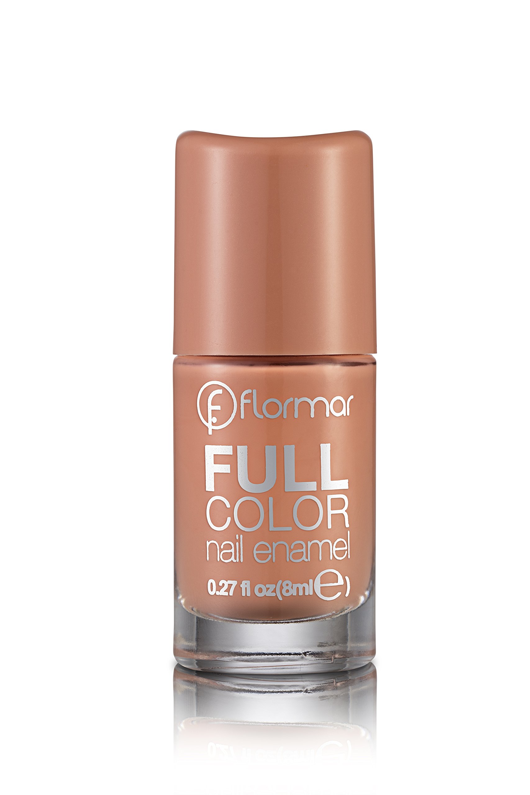 Flormar Yoğun Pigmentli Parlak Oje Full Color Nail Enamel Fc45 Peach Sparkler