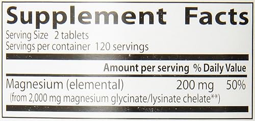 Miniatura 4 de Doctor's Best Magnesio de alta absorción (100 mg elemental) - 240 unidades (paquete de 3)