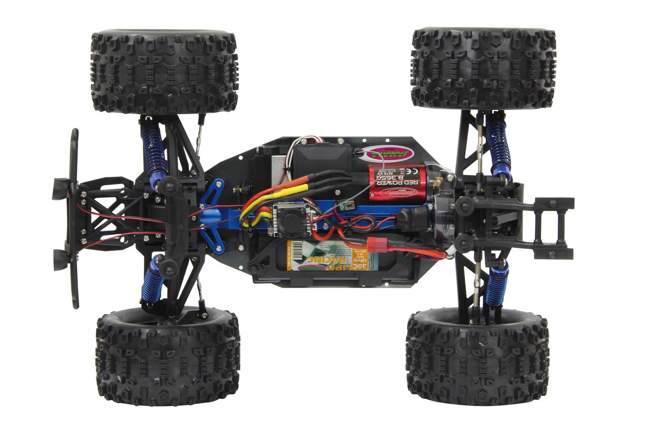 Jamara 053365 Skala 1: 10 2,4 g Myron BL 4WD LED Lipo zabawka