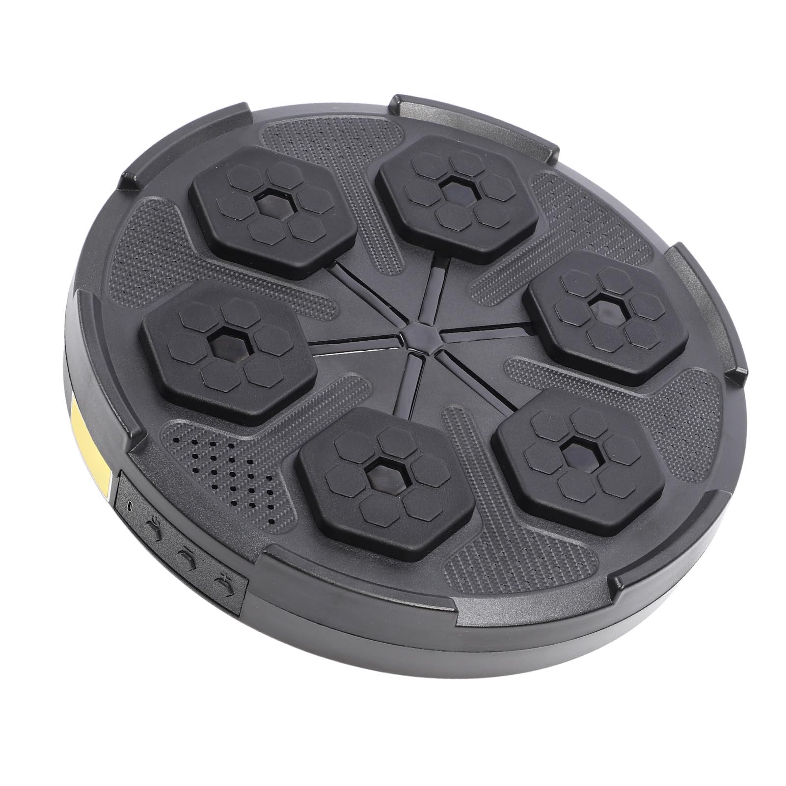 Headerbs Musikboxmaschine mit Bluetooth-Smart-Stanzziel für das Training an der Wand | Hochelastischer Schaumstoff, 6 Zielpositionen, 2000-mAh-Akku, 15 Lautstärkestufen, Telefonmusik über Bluetooth verbinden