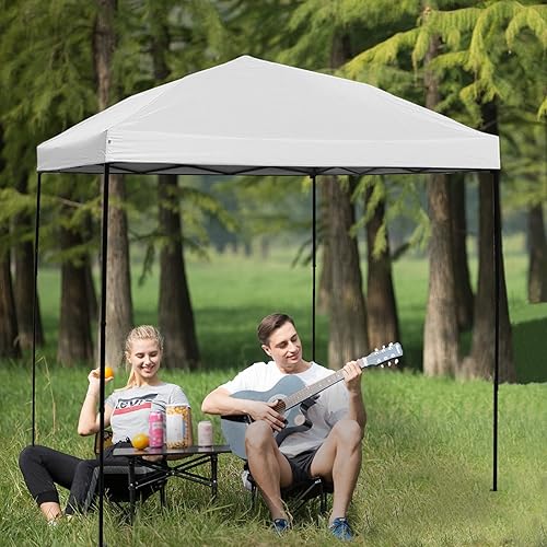 Miniatura 6 de Toldo de repuesto, cubierta desplegable de 10 x 10 pies para toldo de pierna recta, para exteriores, jardín, patio, camping, parasol (solo 1 paño