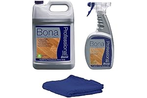 Bona Hardwood Floor Cleaner Kit: Professional-Grade Bona Pro Series, Perfect for Residential...