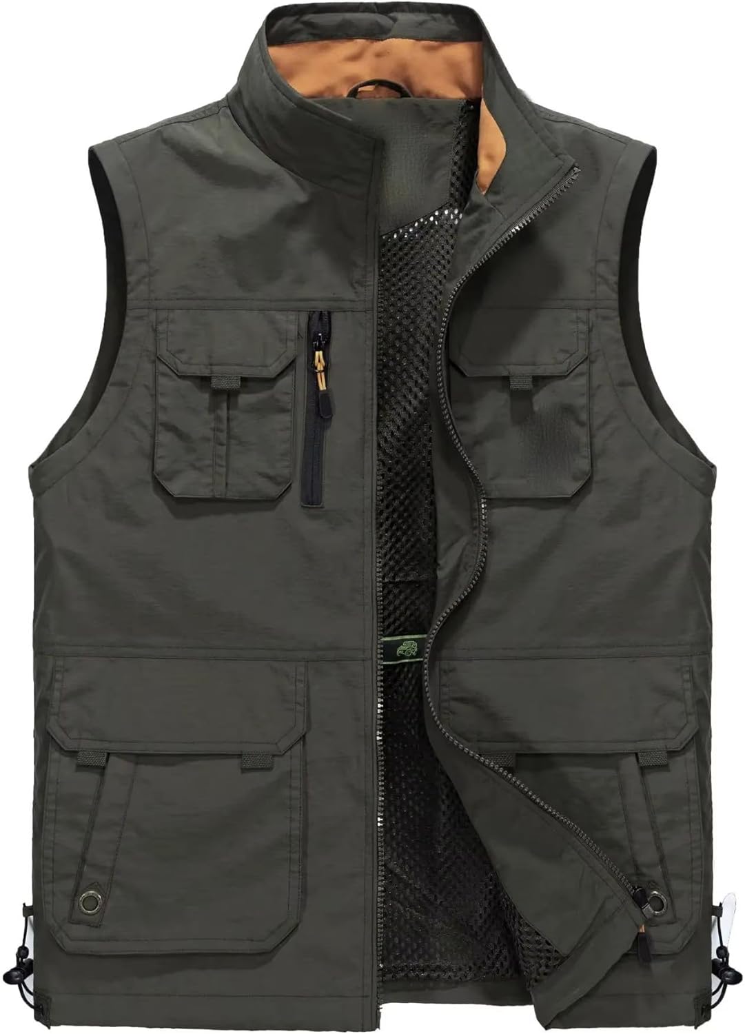 Spring Autumn Light Thin Breathable Outdoor Leisure Waterproof Fishing Multi-Pocket Men