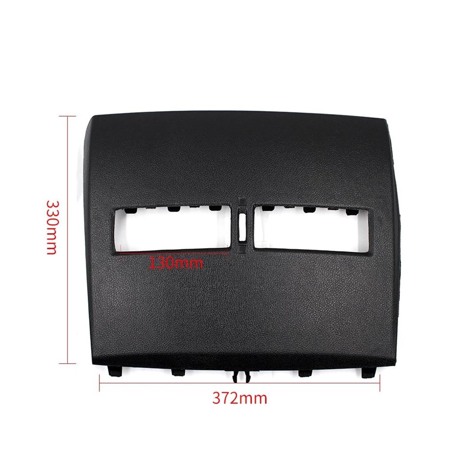 Bocchette Aria Finitura bocchette Aria condizionata Auto-Copertura Pannello Strumenti bocchette Aria condizionata Guscio per Nissan per Tiida 2005-2011 Nero Bocchetta Aria condizionata
