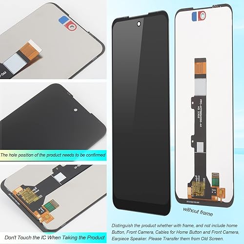 Miniatura 5 de Pantalla LCD para Motorola Moto G Play 2023 Reemplazo de pantalla para Motorola Moto G Play 2023 Asamblea digitalizador de pantalla táctil