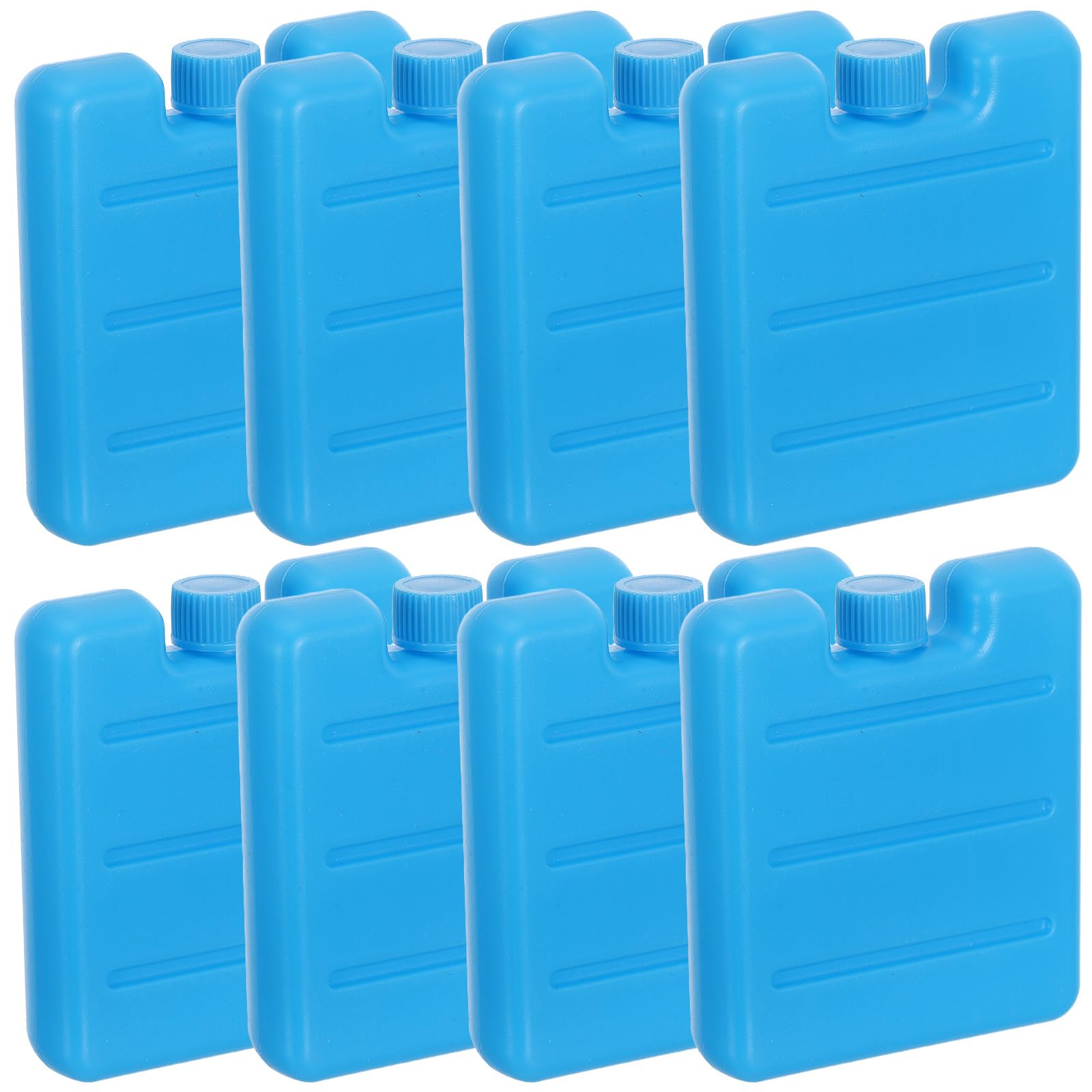 Housoutil Blocs Réfrigérants pour Refroidisseur d'air 8pcs 100ml Bleu