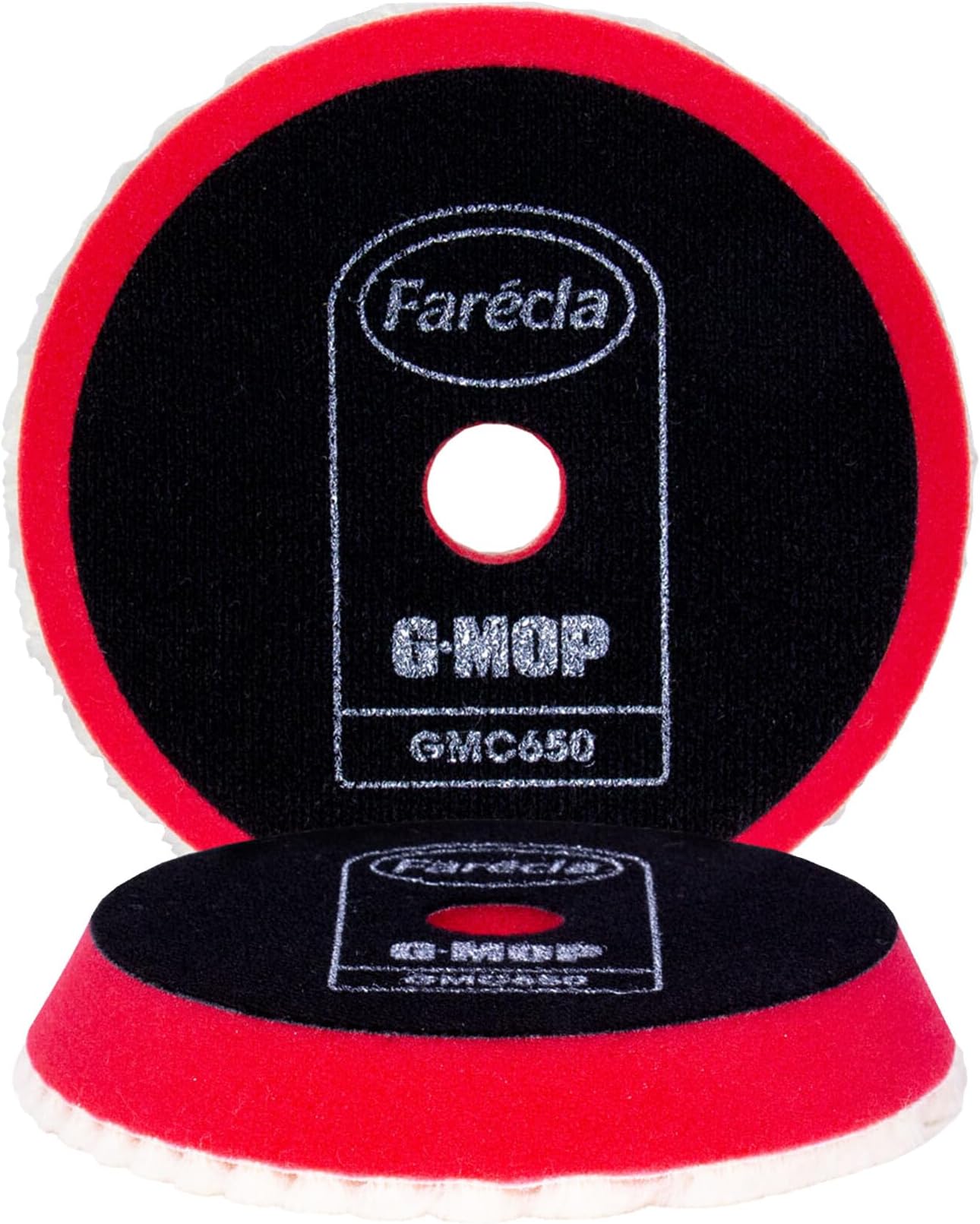 G Mop Super High Cut Compounding Pad 6" / 150mm (GMC650) – Cutting Pad for Cars, Removes P1500 Marks with G360 Compound, Fast Cut, Low Drag, Flexible and Durable, Hook & Loop Attachment