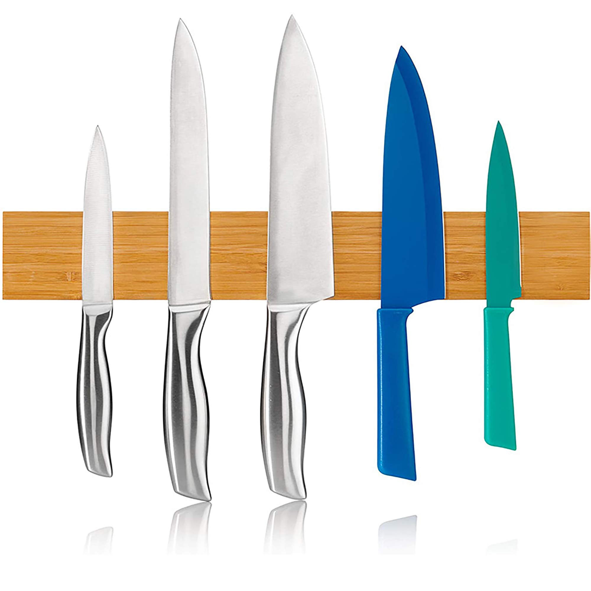 Buy 40cm Holder for Wall, Wooden Hanging Strip with