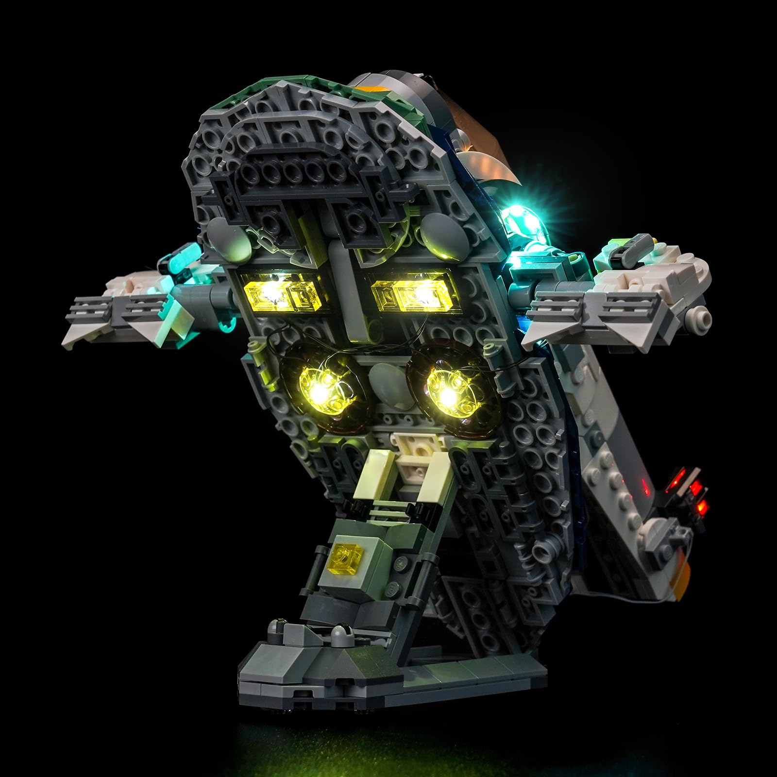 Light Kit Compatible with Lego 75433 Jango Fett's Starship (No Model) - Image 2