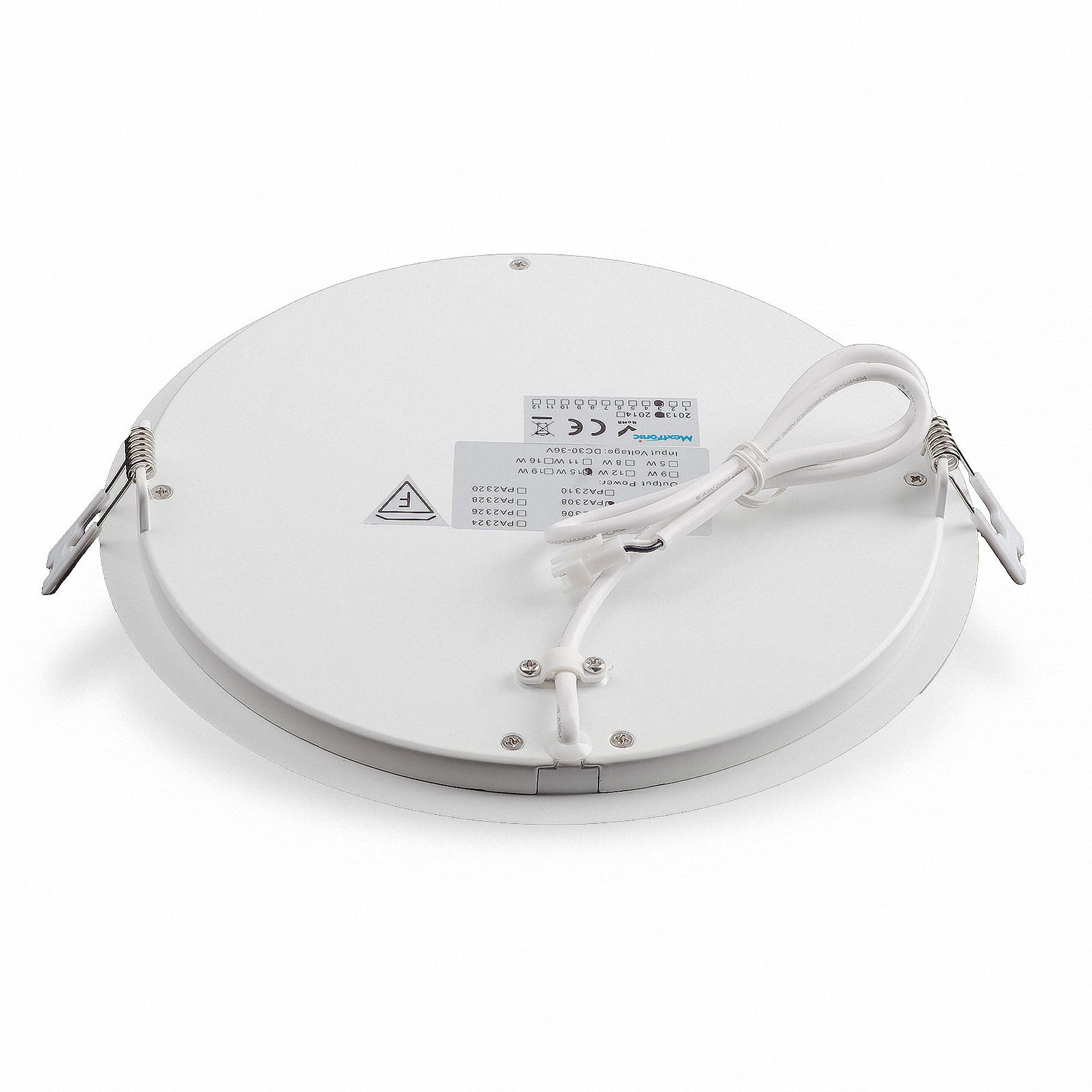 Mextronic LED Einbaupanel rund kaltweiß 1440LM 19W (W) Ø 250mm