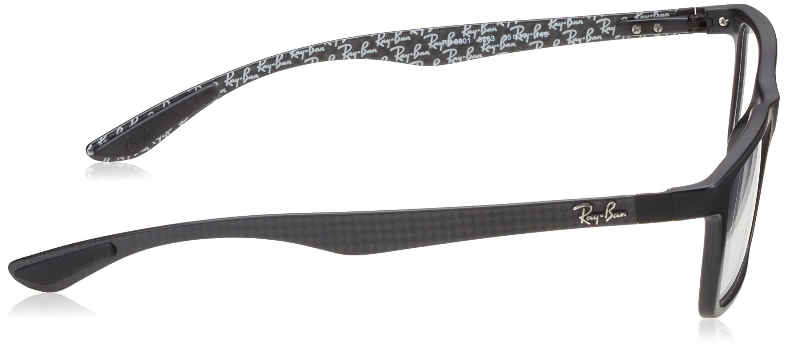 Ray-Ban Rayban Herren 0RX 8901 5263 55 Brillengestelle, Schwarz (Negro)