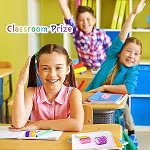 Kids Party Favors Fidget Toys Bulk 30 Pack Mini Pop Fidget Keychain Its Birthday Party Favors for Kids 4-8,8-12 Small Christmas Classroom Prizes It Student Gifts for Students Goodie Bag Stuffers