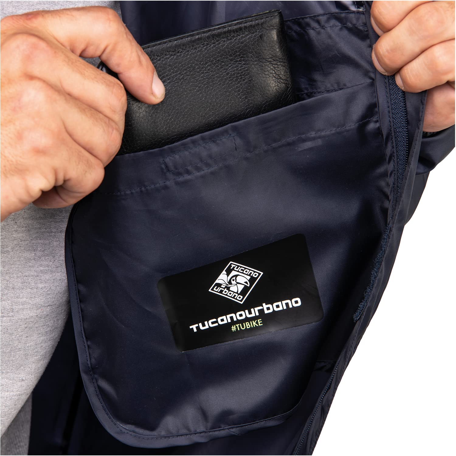Tucano Urbano 8026492144352 Nano Start-XL / 2XL foncé-New22 Clothes-Rain Unisexe, Bleu foncé Unisex-Adult, Dark Blue