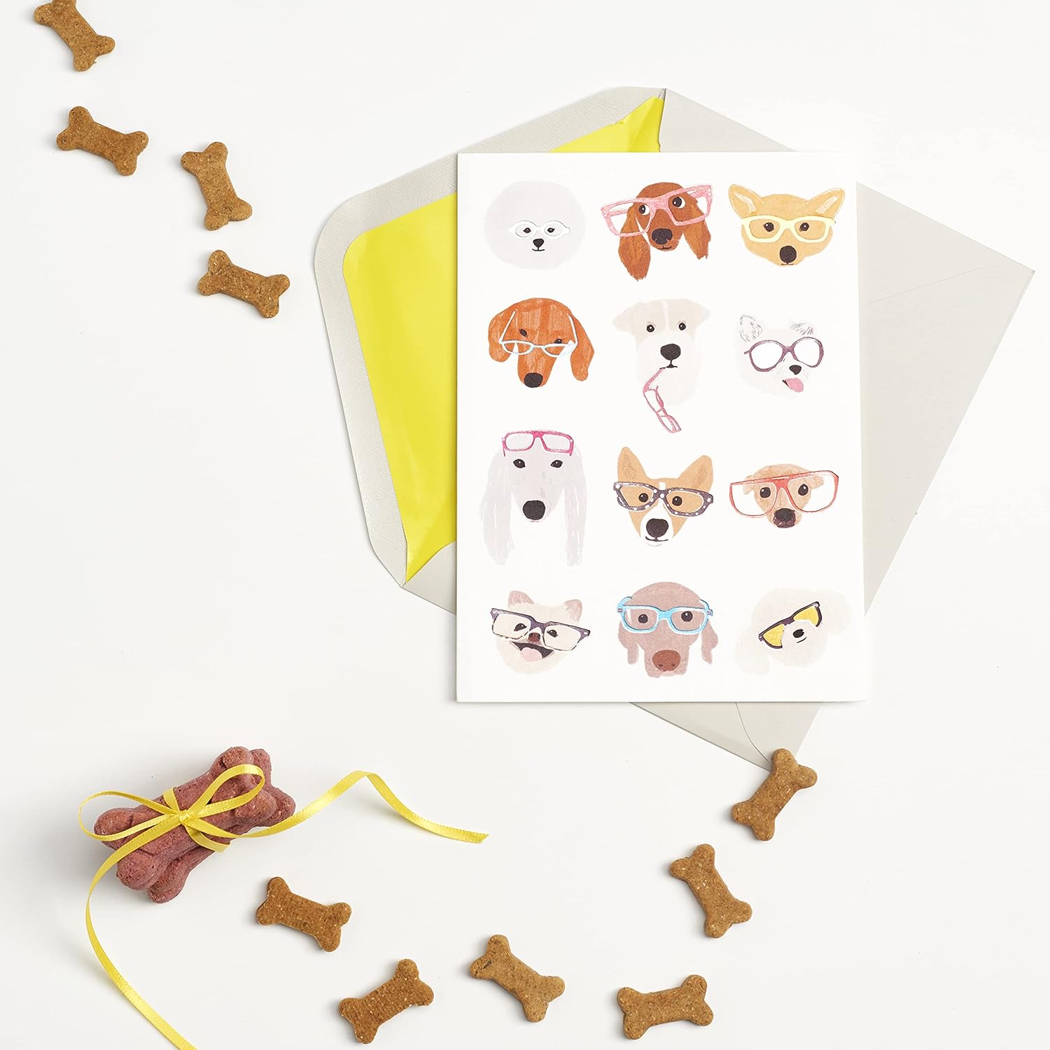 Papyrus Blank Card (Dogs with Glasses) - Image 6