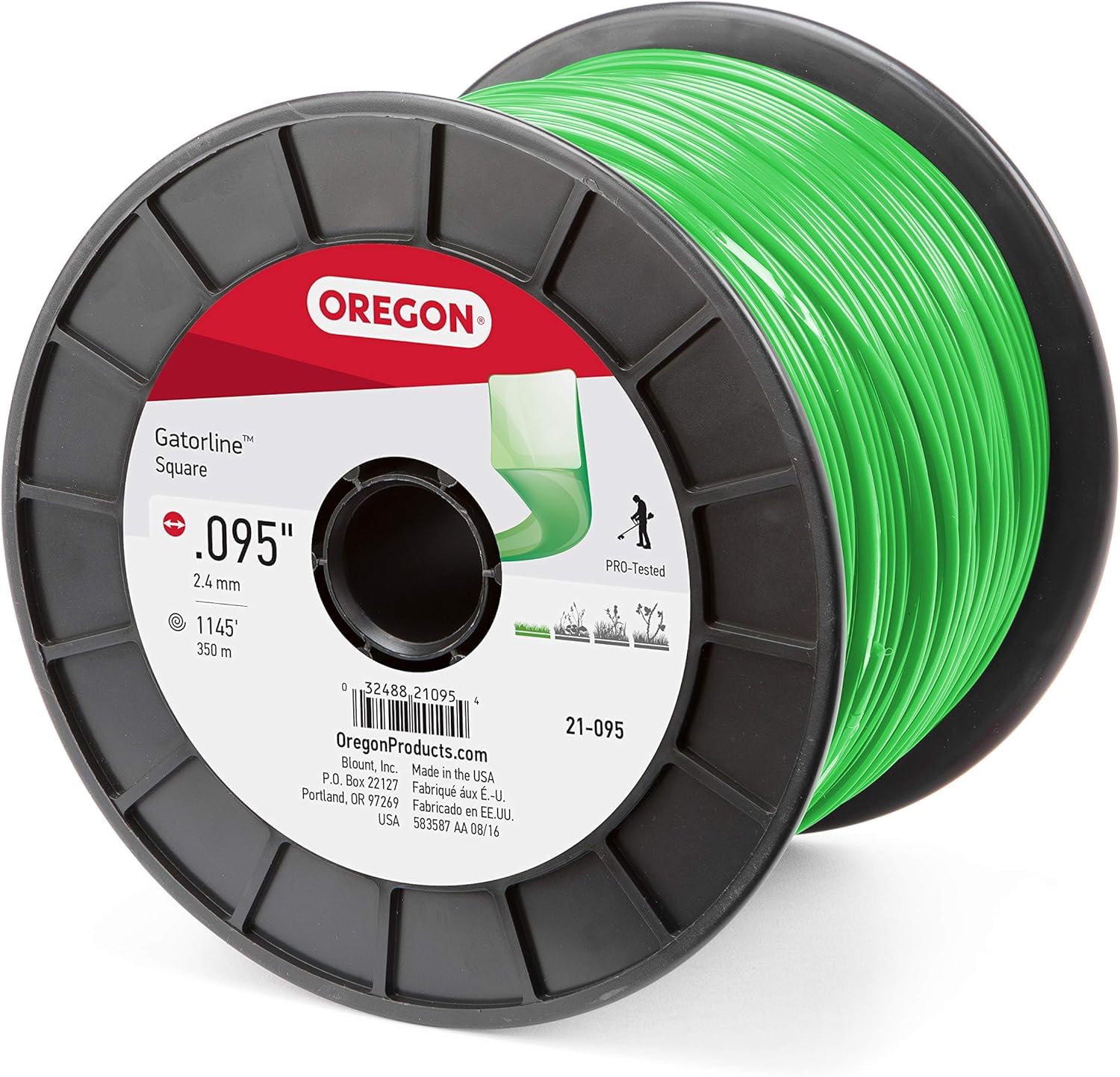 Amazon.com : Oregon 21-095 Gatorline 5-Pound Spool of .095