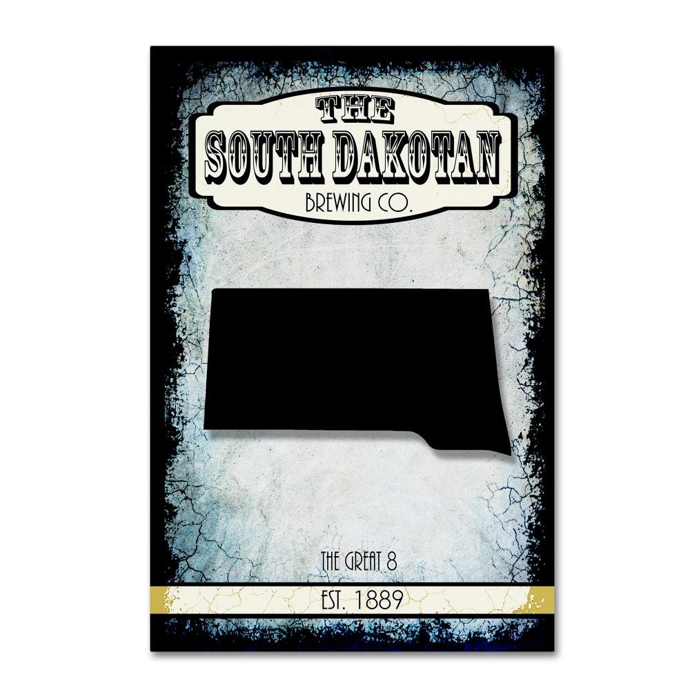 States Brewing Co South Dakota by LightBoxJournal, 22x32-Inch Canvas Wall Art