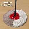 Vileda Turbo Classic mop spare head, microfiber, white, 2 pcs