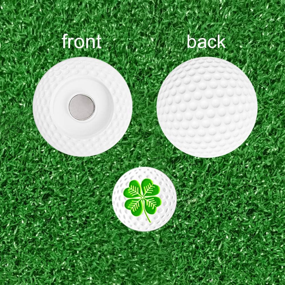 review Myartte Golf Poker Chip with Ball Marker Soft Enamel Markers 24.4 mm Pack of 5 Gift for Golfer