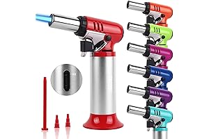 TBTEEK Butane Torch Lighter with Fuel Gauge