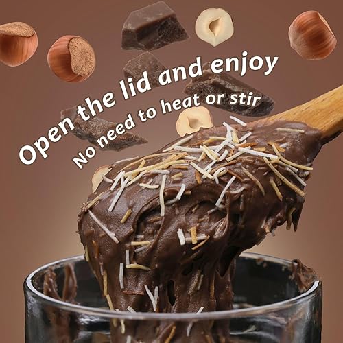 Miniatura 7 de Dubai Chocolate untable con Knafeh  9.7 onzas  Avellana y chocolate para untar con capas filo tostadas para un rico regalo inspirado en el Medio