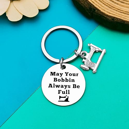 Miniatura 2 de Regalos de costura para amantes de la costura, llavero de costura, regalos para edredones, llavero de costurera, regalo de costurera, regalo de