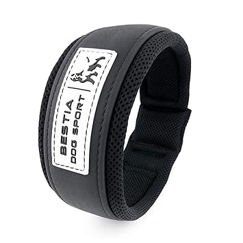 Bestia Dog Sport Collar. Ultra Heavy Duty. Stainless Steel. Waterproof. Padded