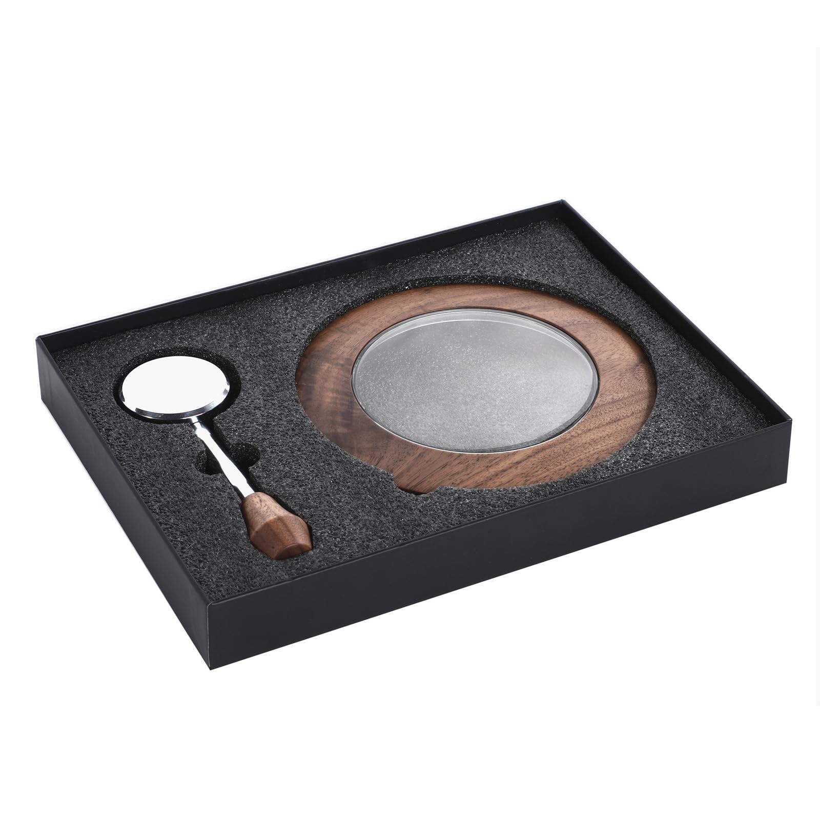 Kaeltsyn Levers and Walnuts Dose Hoppers Cover for 870 875 876 Modification Coffee Accessories Enduring Walnuts Bean Compartment Lid