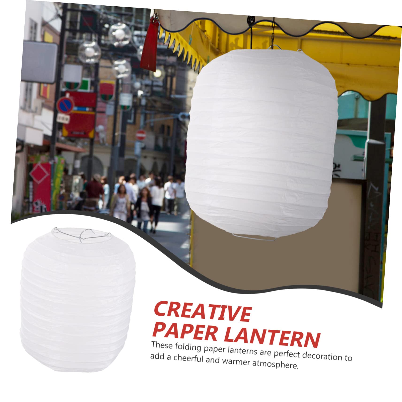 Artibetter 25piezas Linternas De Papel Decorativas Faroles Colgantes Plegables Para Fiestas Bodas y Decoración De Eventos Diseño Chic y Fácil Almacenamiento y Montaje