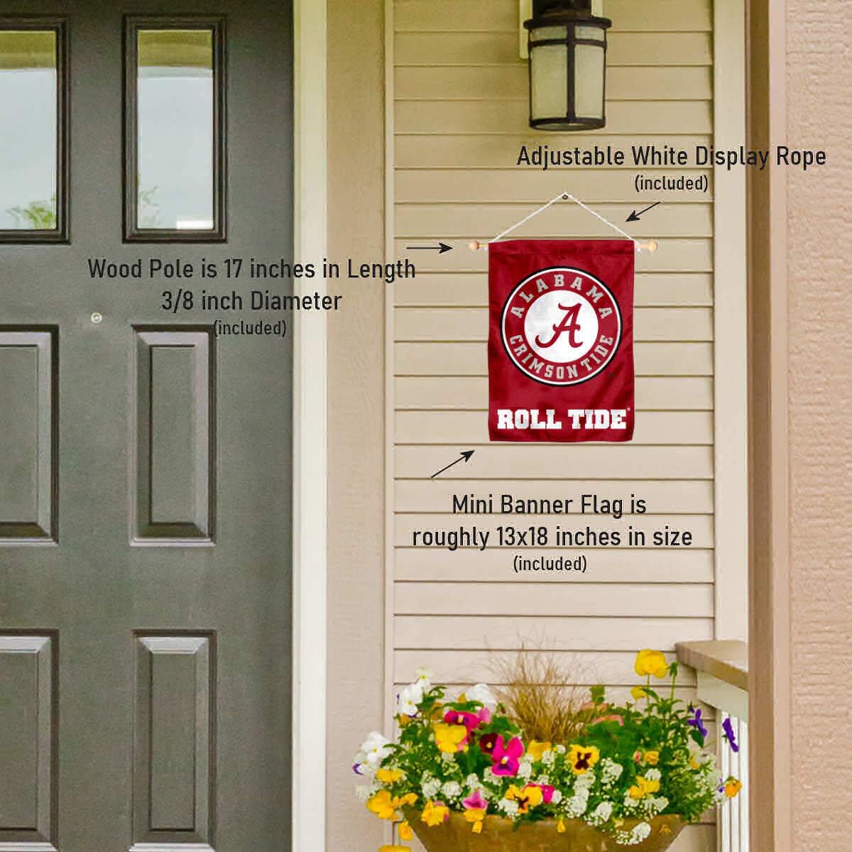 Alabama Crimson Tide Banner for Windows Doors and Walls - Image 4