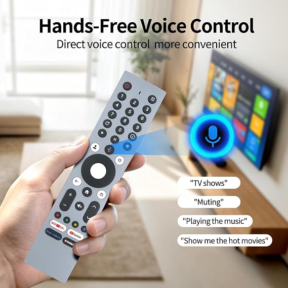 RM-C3293 Voice Remote Control for JVC 4K Smart TV RMC3295 RM-C3295