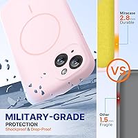 Vista 1143 de Miracase Funda diseñada para iPhone 13 Pro Max con protector de pantalla, [forro de microfibra suave antiarañazos], funda protectora de silicona