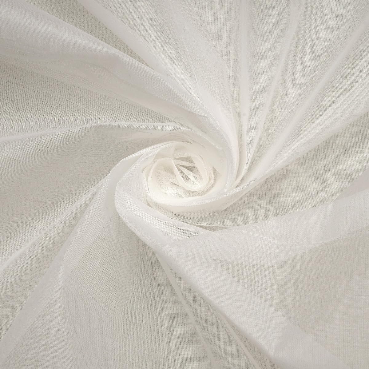HUNNY- BUNCH® Premium Cotton Organdy Fabric Used for Men, Women, Kids Clothing, Accessories, Crafting, Home Furnishing and Designer Dresses (Width - 40 Inches: Color - White) (2 Meters)-image-44