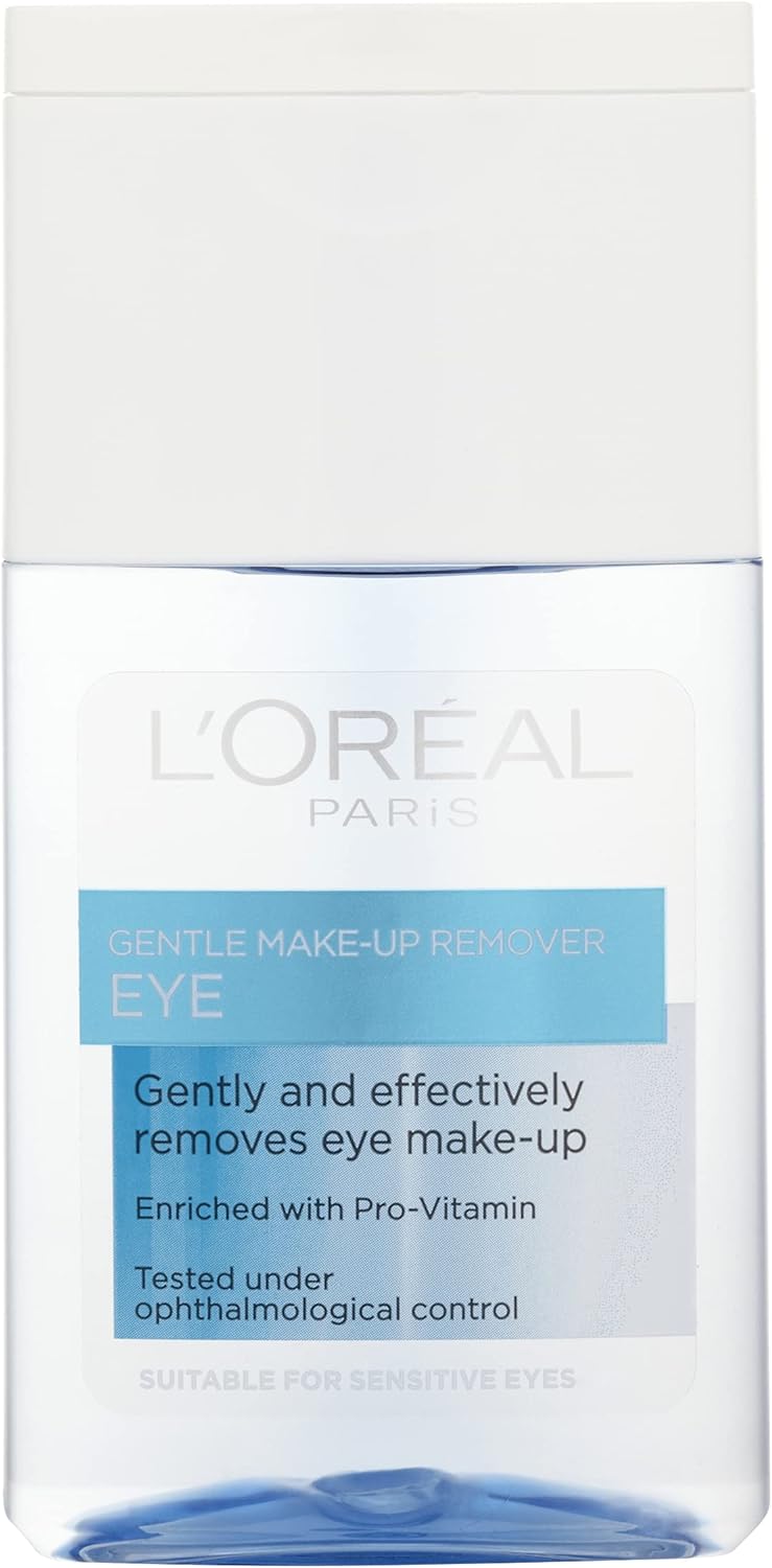 L'Oreal Paris Gentle Eye MakeUp Remover for Sensitive Eyes 125 ml Amazon.co.uk Beauty