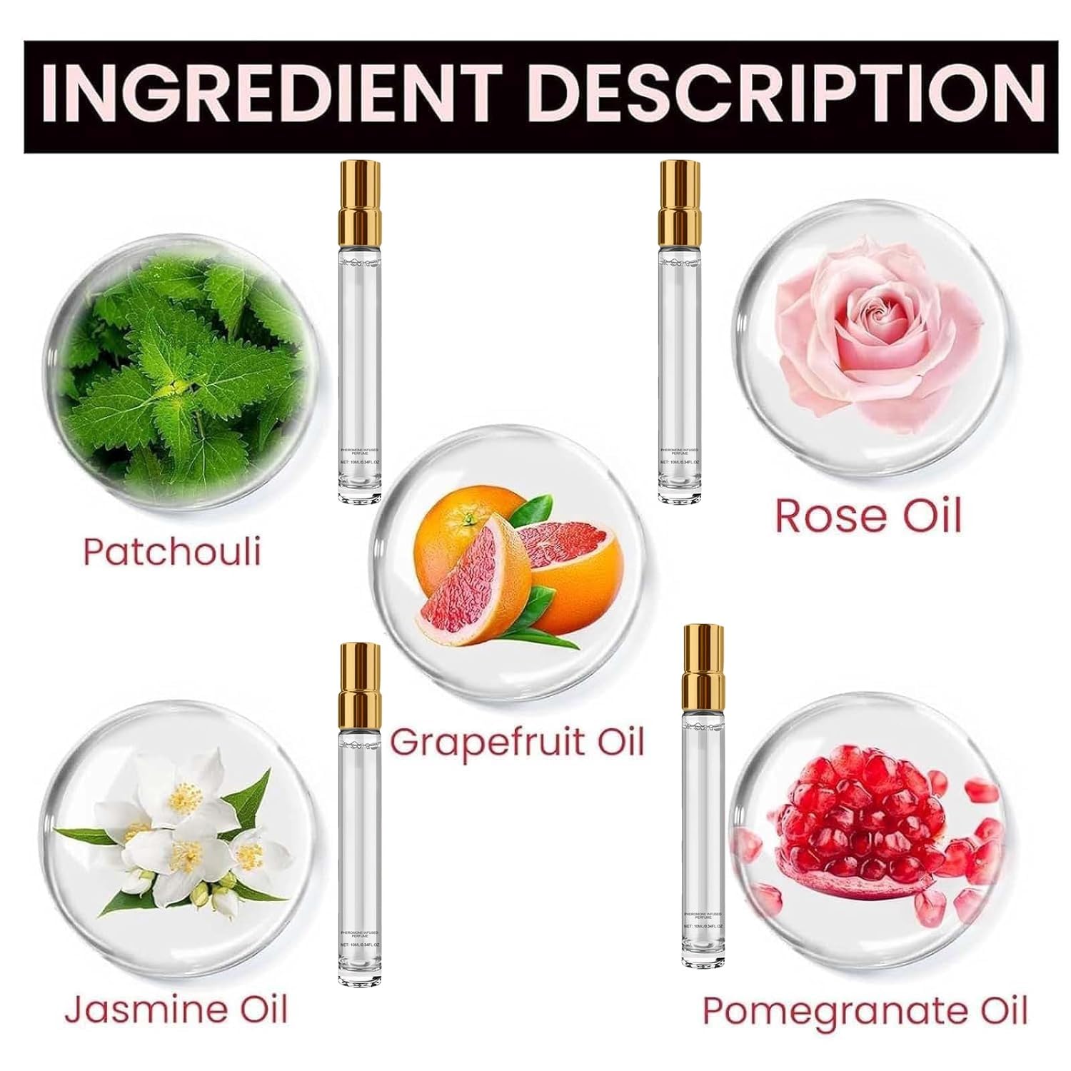 Perfumy z feromonami Alloura dla kobiet, zwiększają pewność siebie i wzmacniają długotrwałe feromony, perfumy z feromonami Alloura przyciągają mężczyzn - najlepszy prezent(8 pcs)