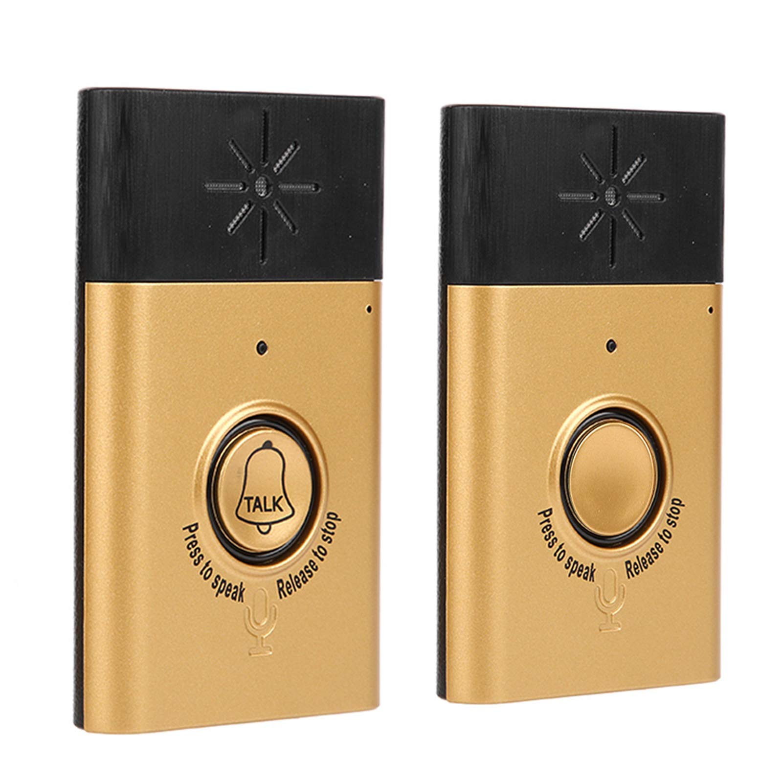 Campanello senza fili, campanello vocale senza fili intelligente a 2 vie, per conversazione, citofono, per interni ed esterni, sistema di controllo accessi per la sicurezza della casa e dell'ufficio